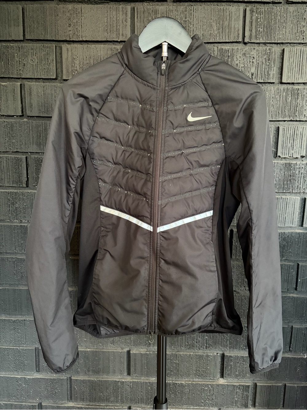 Nike Women's Black Reflective Running Jacket